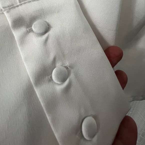 NWT Olia Drapey Blouse - Picture 5 of 7